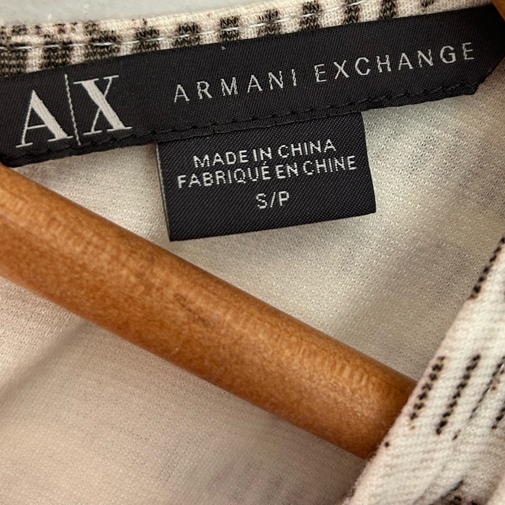 NWOT A/X Armani Exchange | Size S
White & Black Sequin Bodycon Dress - Picture 2 of 6